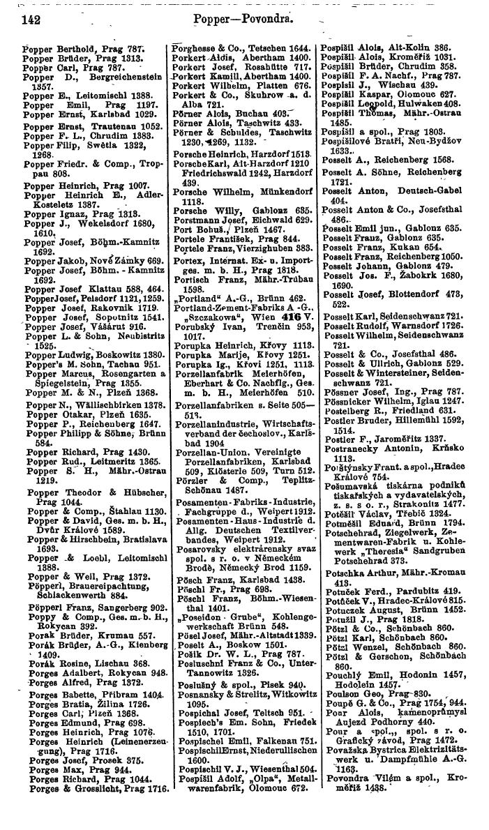 Compass. Finanzielles Jahrbuch 1924, Band V: Tschechoslowakei. - Seite 178