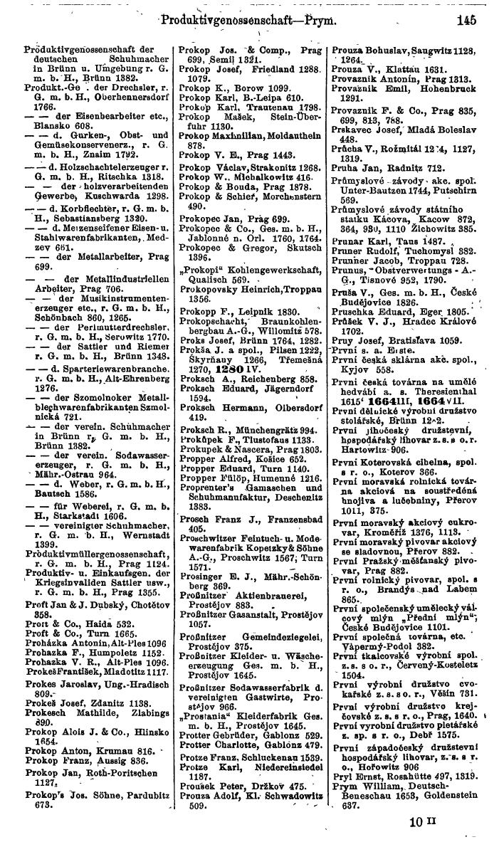 Compass. Finanzielles Jahrbuch 1924, Band V: Tschechoslowakei. - Seite 181