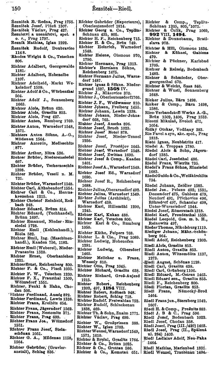 Compass. Finanzielles Jahrbuch 1924, Band V: Tschechoslowakei. - Page 186