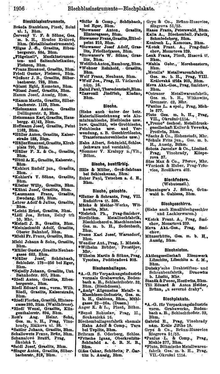 Compass. Finanzielles Jahrbuch 1924, Band V: Tschechoslowakei. - Page 2114