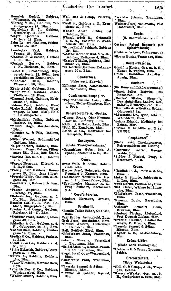 Compass. Finanzielles Jahrbuch 1924, Band V: Tschechoslowakei. - Page 2133