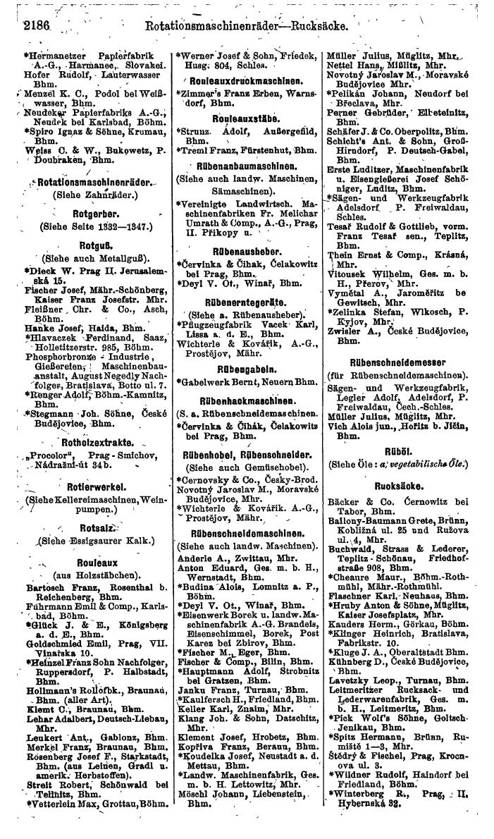 Compass. Finanzielles Jahrbuch 1924, Band V: Tschechoslowakei. - Page 2346
