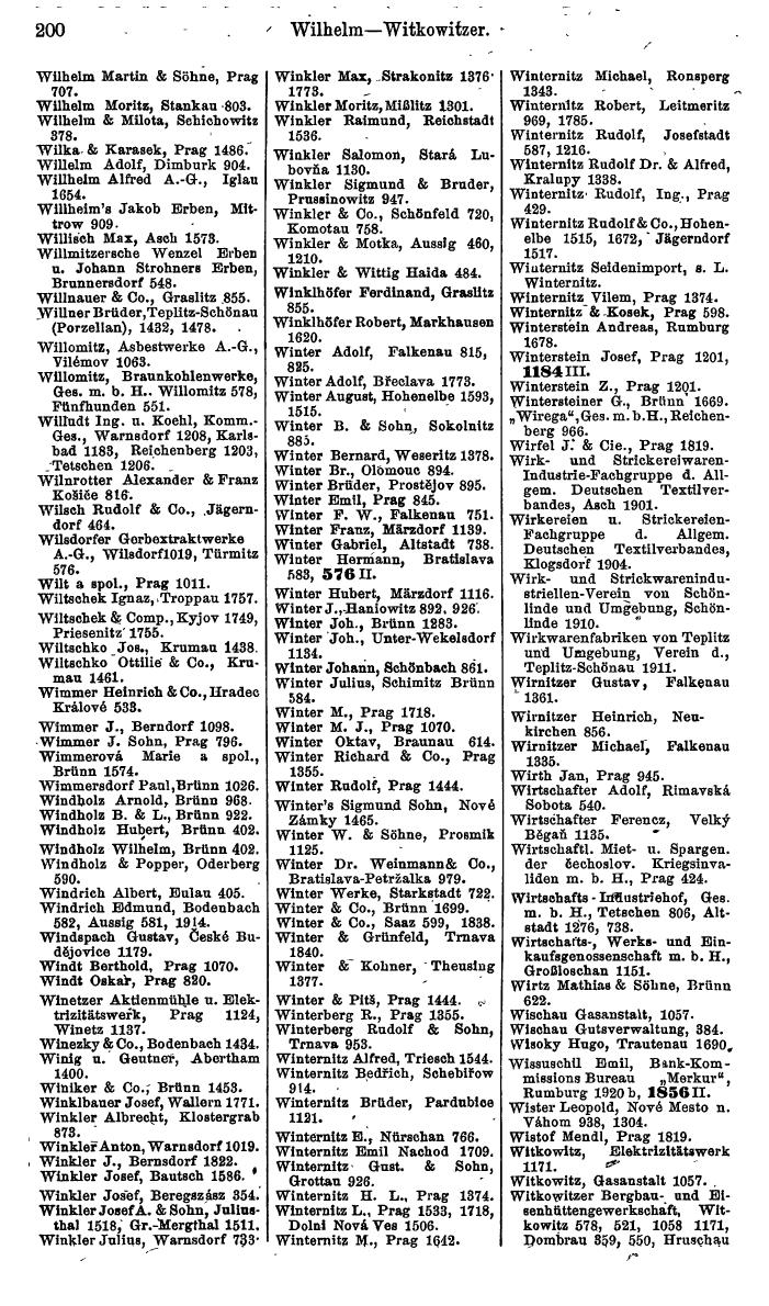 Compass. Finanzielles Jahrbuch 1924, Band V: Tschechoslowakei. - Page 236