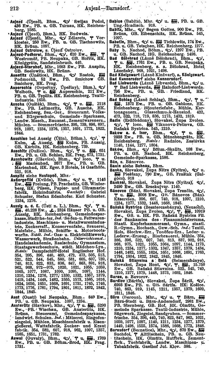 Compass. Finanzielles Jahrbuch 1924, Band V: Tschechoslowakei. - Page 248