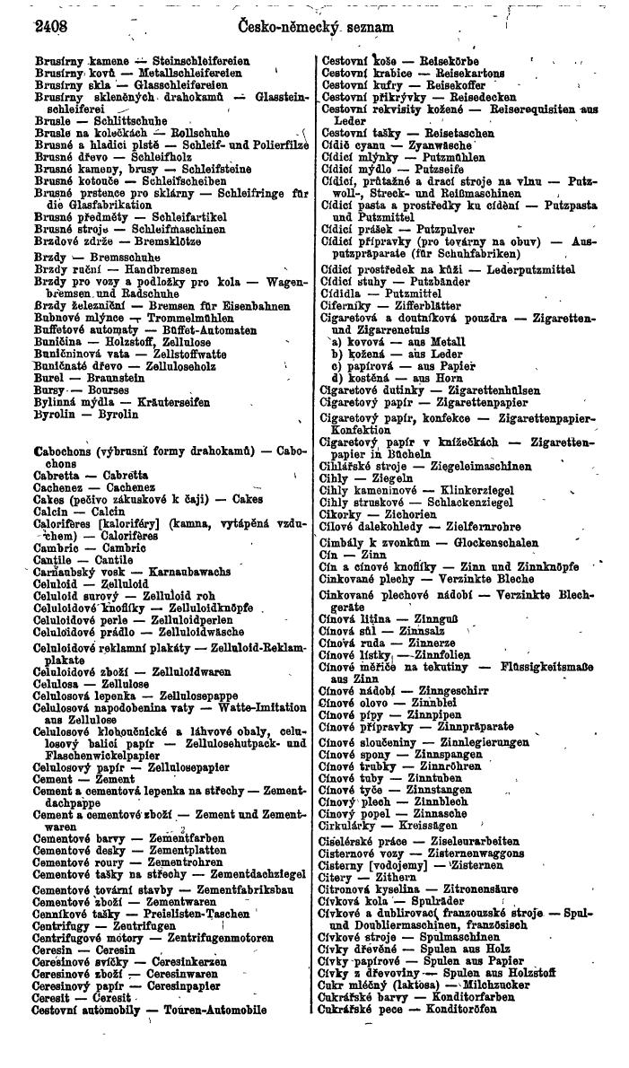 Compass. Finanzielles Jahrbuch 1924, Band V: Tschechoslowakei. - Seite 2570