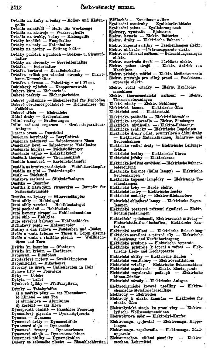 Compass. Finanzielles Jahrbuch 1924, Band V: Tschechoslowakei. - Page 2574