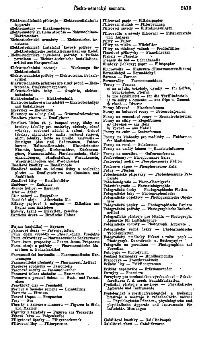Compass. Finanzielles Jahrbuch 1924, Band V: Tschechoslowakei. - Page 2575