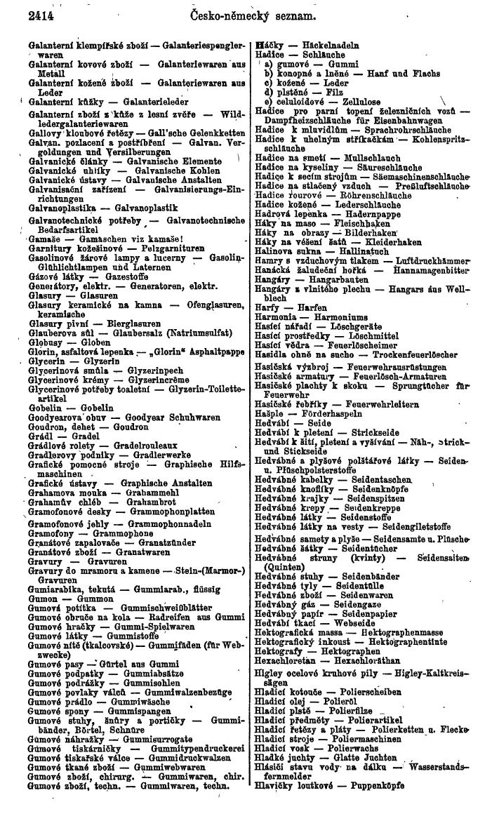 Compass. Finanzielles Jahrbuch 1924, Band V: Tschechoslowakei. - Page 2576