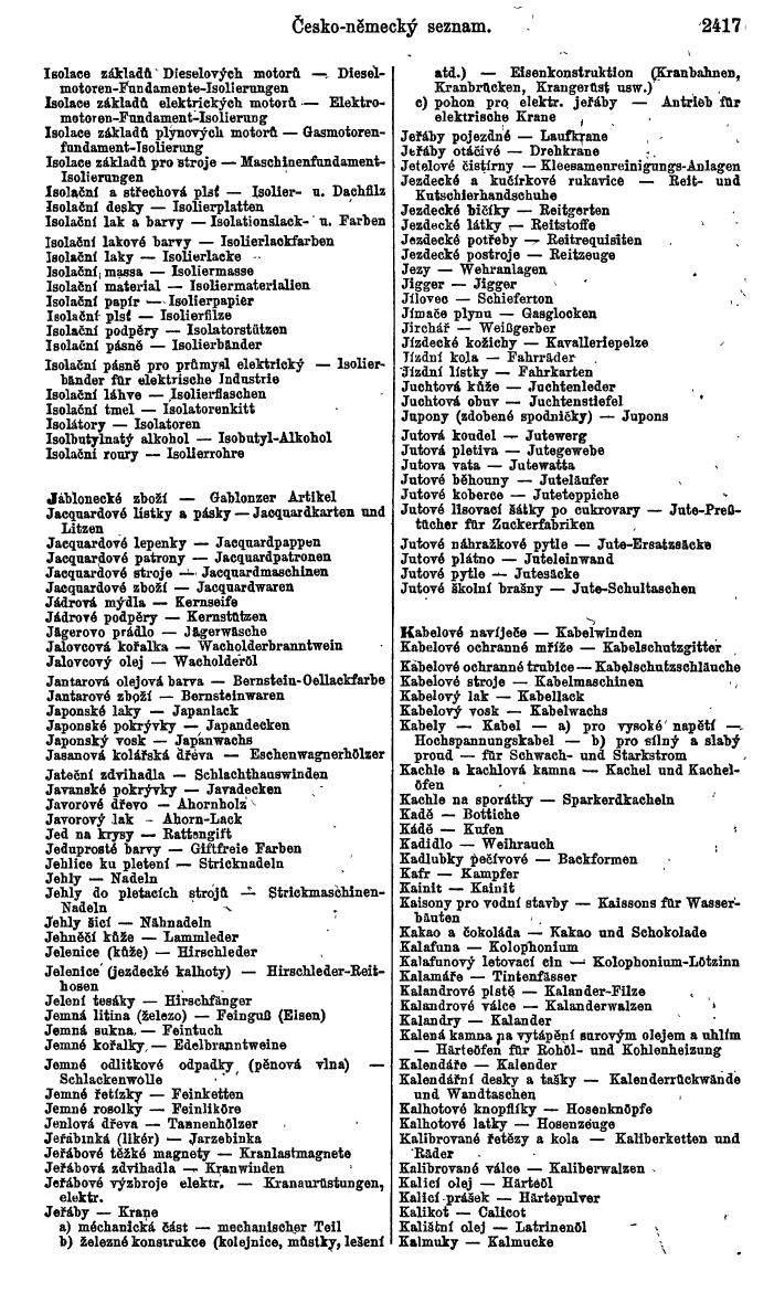 Compass. Finanzielles Jahrbuch 1924, Band V: Tschechoslowakei. - Seite 2579