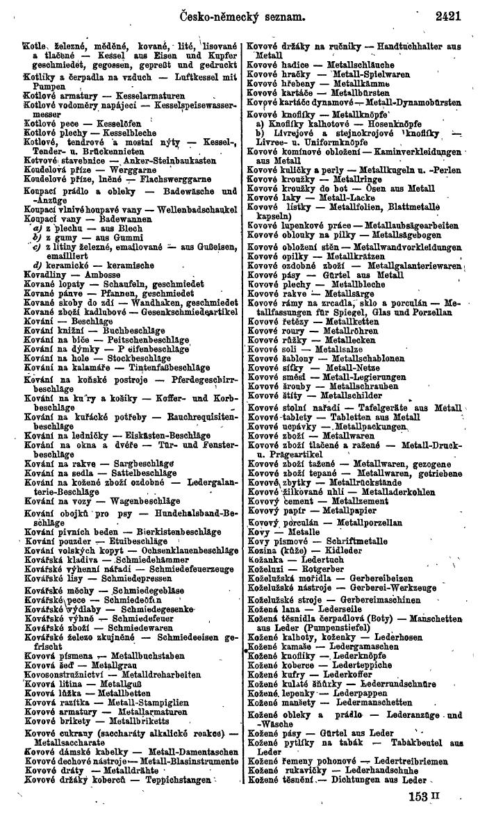 Compass. Finanzielles Jahrbuch 1924, Band V: Tschechoslowakei. - Seite 2583