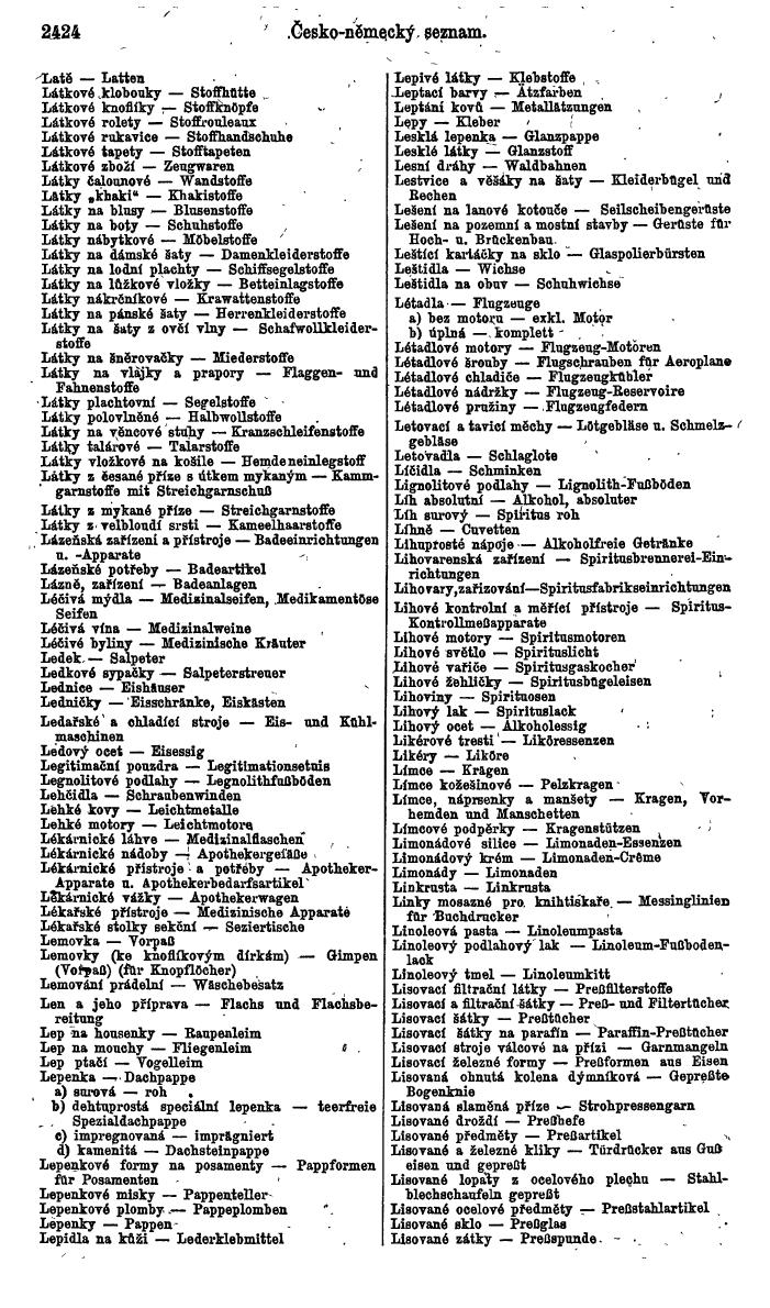 Compass. Finanzielles Jahrbuch 1924, Band V: Tschechoslowakei. - Page 2586