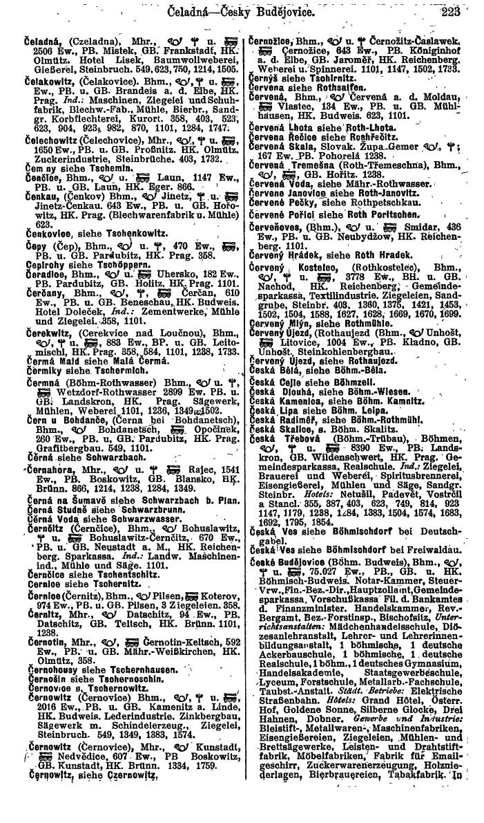 Compass. Finanzielles Jahrbuch 1924, Band V: Tschechoslowakei. - Page 259