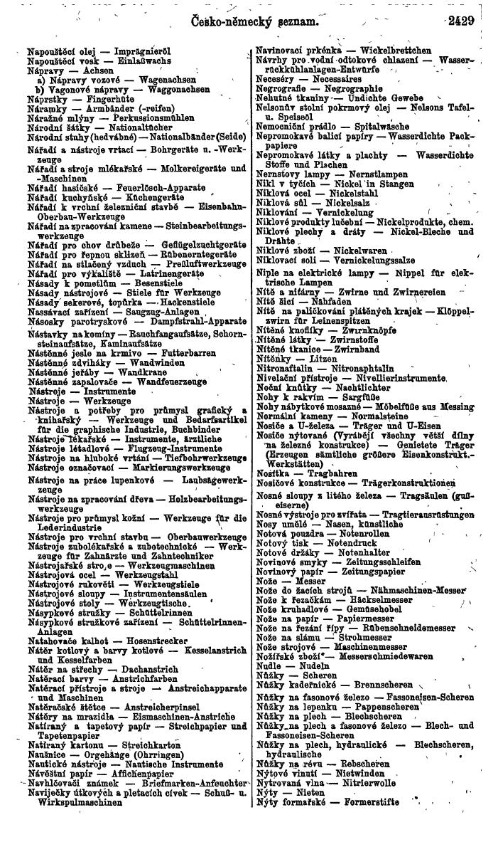 Compass. Finanzielles Jahrbuch 1924, Band V: Tschechoslowakei. - Seite 2591