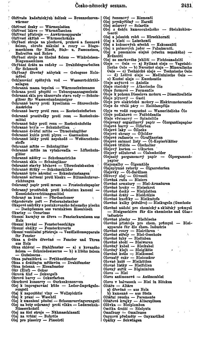 Compass. Finanzielles Jahrbuch 1924, Band V: Tschechoslowakei. - Page 2593