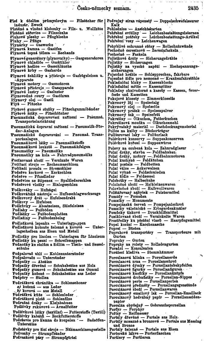 Compass. Finanzielles Jahrbuch 1924, Band V: Tschechoslowakei. - Seite 2597