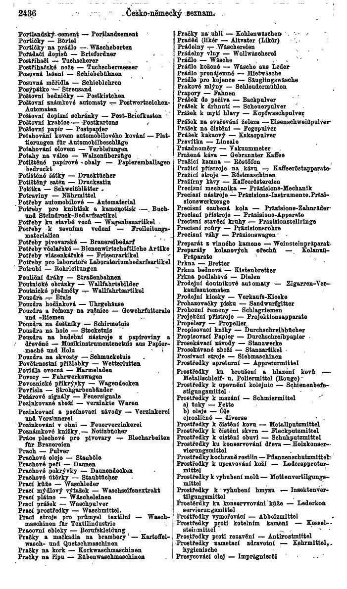 Compass. Finanzielles Jahrbuch 1924, Band V: Tschechoslowakei. - Page 2598