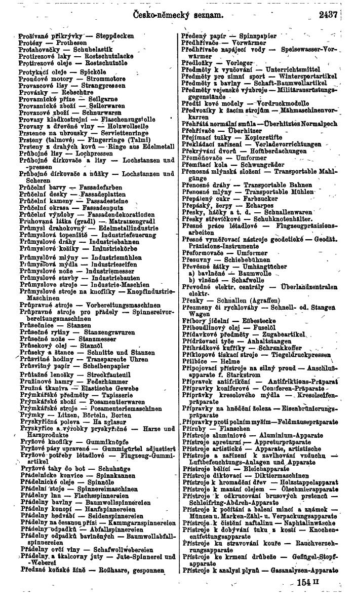 Compass. Finanzielles Jahrbuch 1924, Band V: Tschechoslowakei. - Page 2599