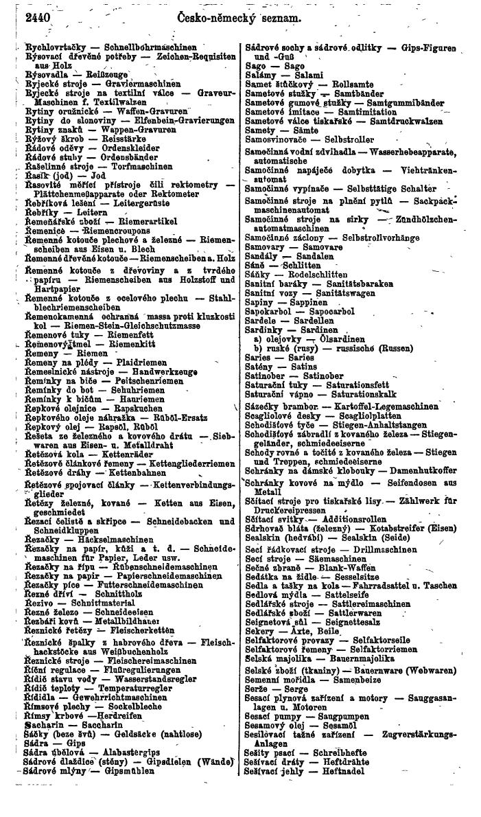 Compass. Finanzielles Jahrbuch 1924, Band V: Tschechoslowakei. - Page 2602