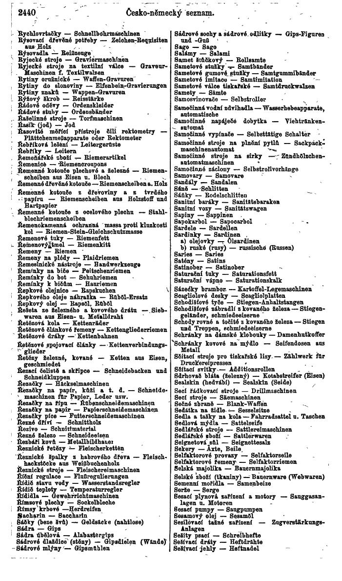 Compass. Finanzielles Jahrbuch 1924, Band V: Tschechoslowakei. - Seite 2602