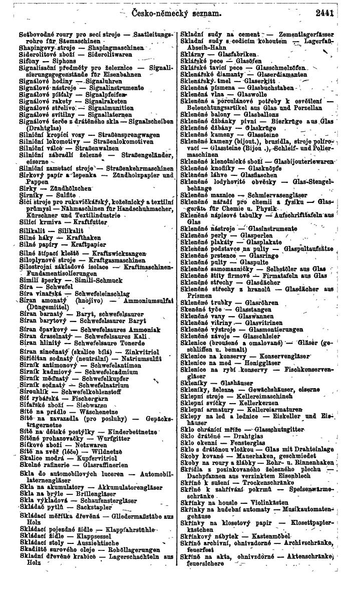 Compass. Finanzielles Jahrbuch 1924, Band V: Tschechoslowakei. - Page 2603