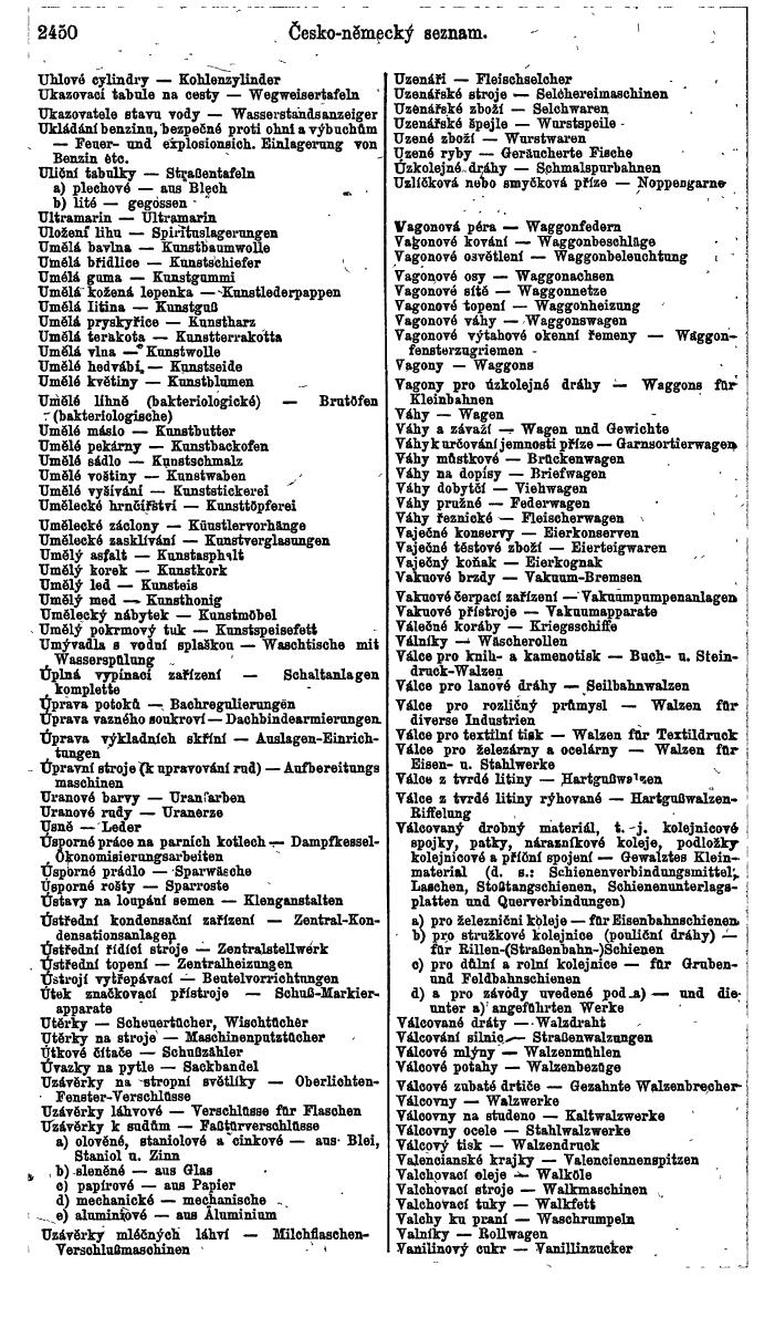 Compass. Finanzielles Jahrbuch 1924, Band V: Tschechoslowakei. - Seite 2612