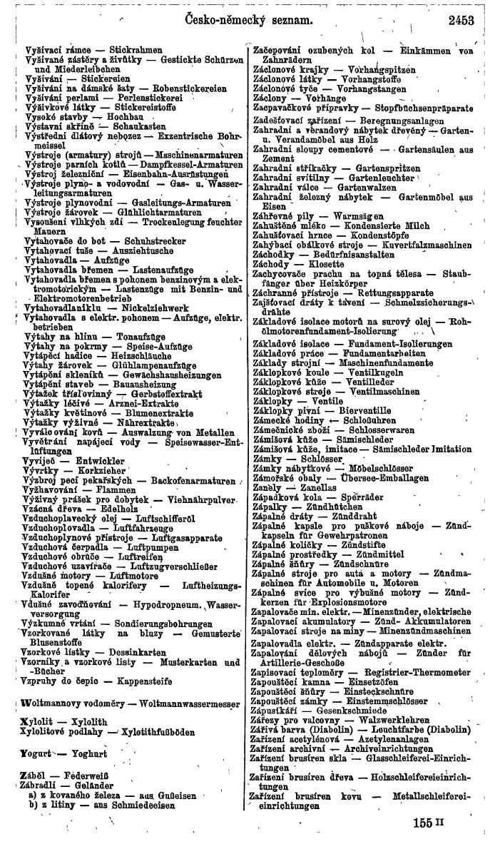 Compass. Finanzielles Jahrbuch 1924, Band V: Tschechoslowakei. - Page 2615