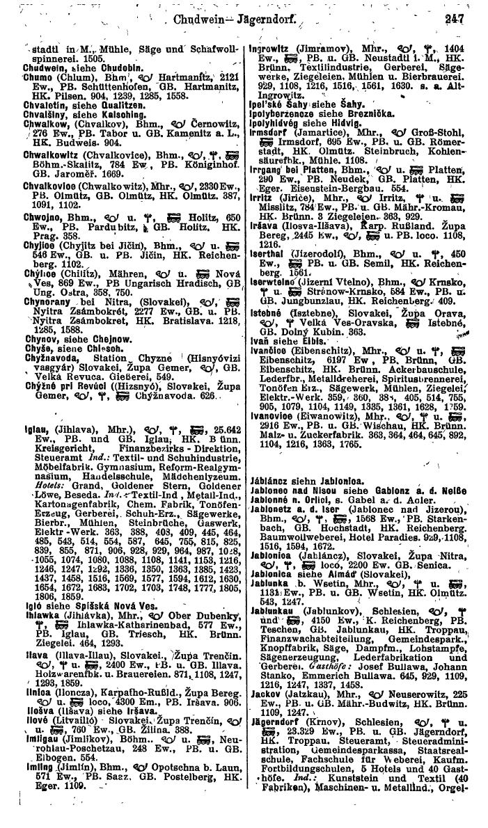 Compass. Finanzielles Jahrbuch 1924, Band V: Tschechoslowakei. - Page 283