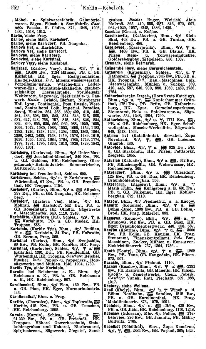 Compass. Finanzielles Jahrbuch 1924, Band V: Tschechoslowakei. - Page 288
