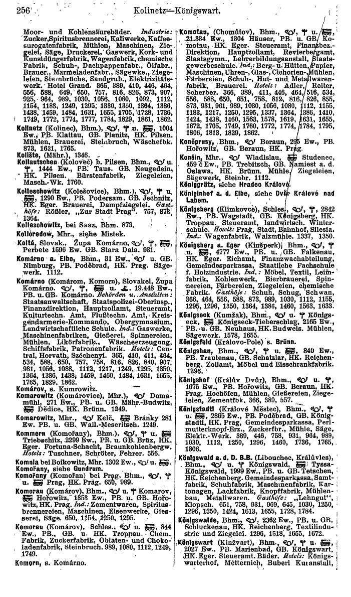 Compass. Finanzielles Jahrbuch 1924, Band V: Tschechoslowakei. - Page 292