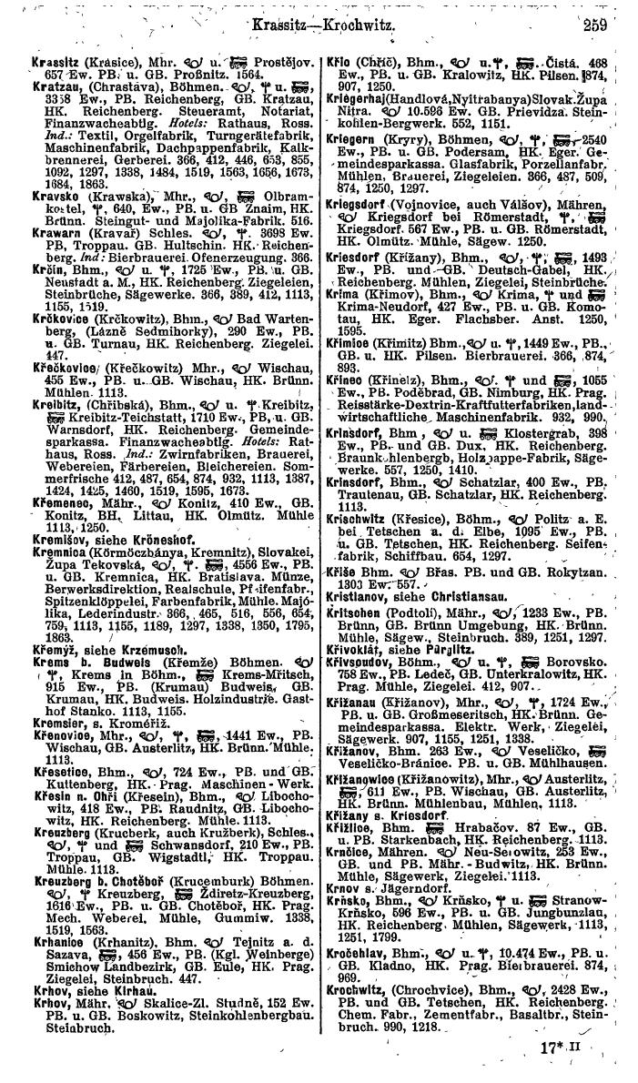 Compass. Finanzielles Jahrbuch 1924, Band V: Tschechoslowakei. - Page 295