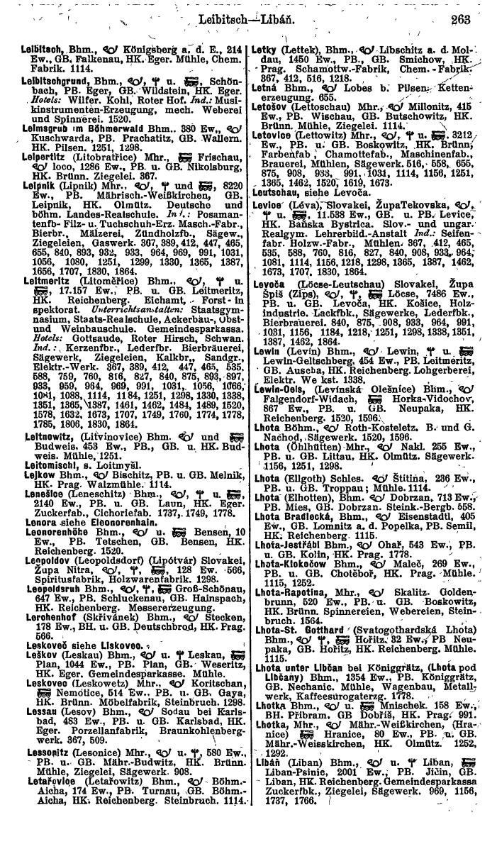 Compass. Finanzielles Jahrbuch 1924, Band V: Tschechoslowakei. - Page 299