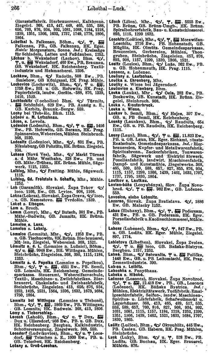 Compass. Finanzielles Jahrbuch 1924, Band V: Tschechoslowakei. - Page 302