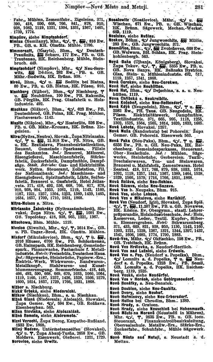 Compass. Finanzielles Jahrbuch 1924, Band V: Tschechoslowakei. - Page 317