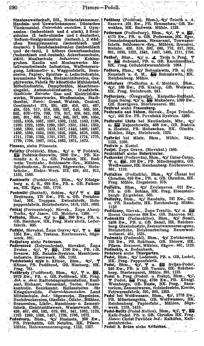 Compass. Finanzielles Jahrbuch 1924, Band V: Tschechoslowakei. - Page 326