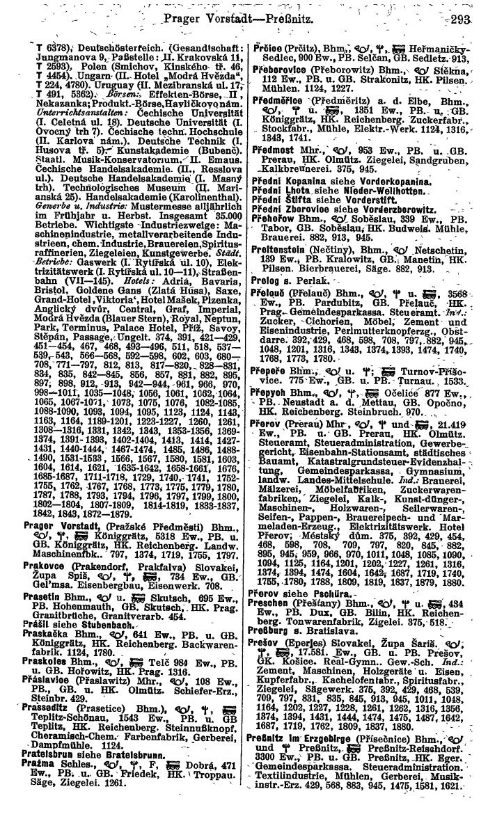 Compass. Finanzielles Jahrbuch 1924, Band V: Tschechoslowakei. - Seite 329