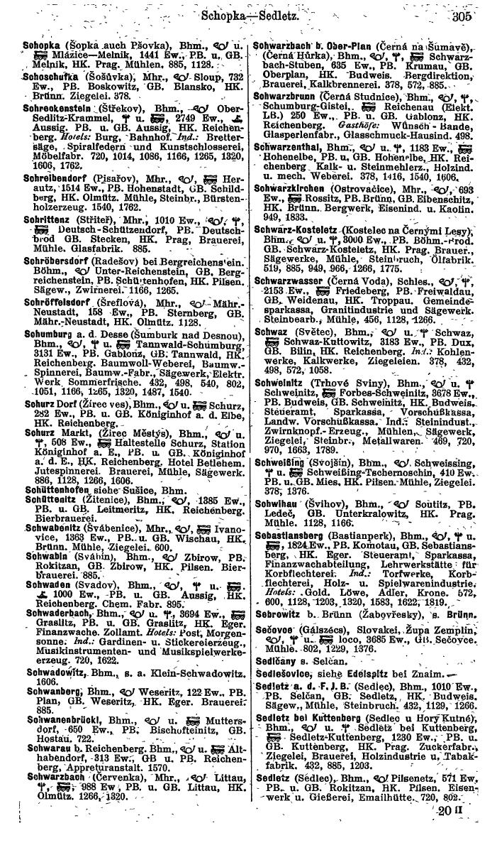 Compass. Finanzielles Jahrbuch 1924, Band V: Tschechoslowakei. - Seite 341