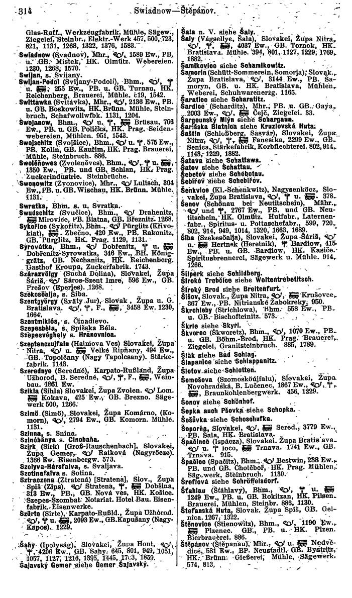 Compass. Finanzielles Jahrbuch 1924, Band V: Tschechoslowakei. - Page 350
