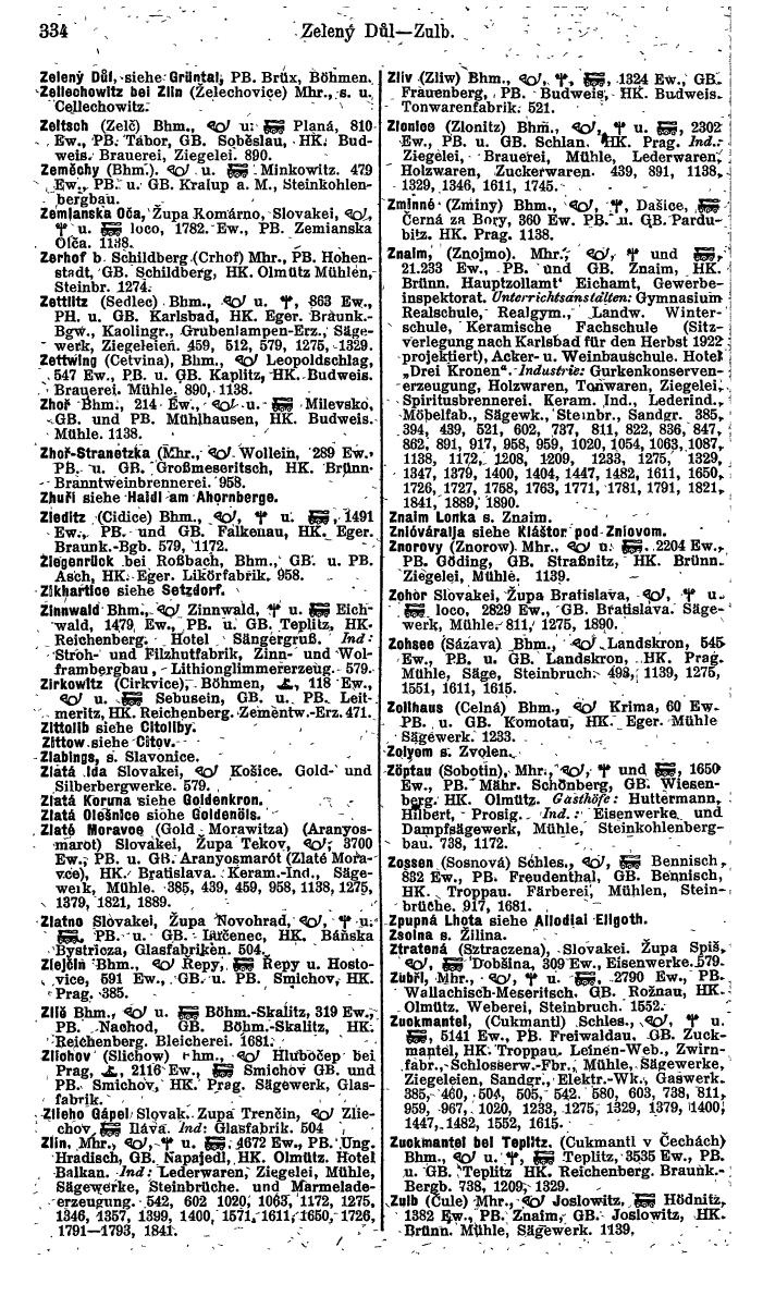 Compass. Finanzielles Jahrbuch 1924, Band V: Tschechoslowakei. - Page 370