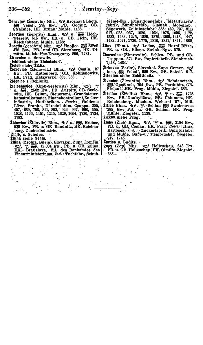 Compass. Finanzielles Jahrbuch 1924, Band V: Tschechoslowakei. - Seite 372