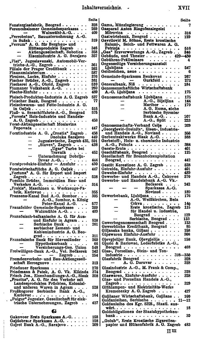 Compass. Finanzielles Jahrbuch 1923: Band III: Jugoslawien, Ungarn. - Seite 23