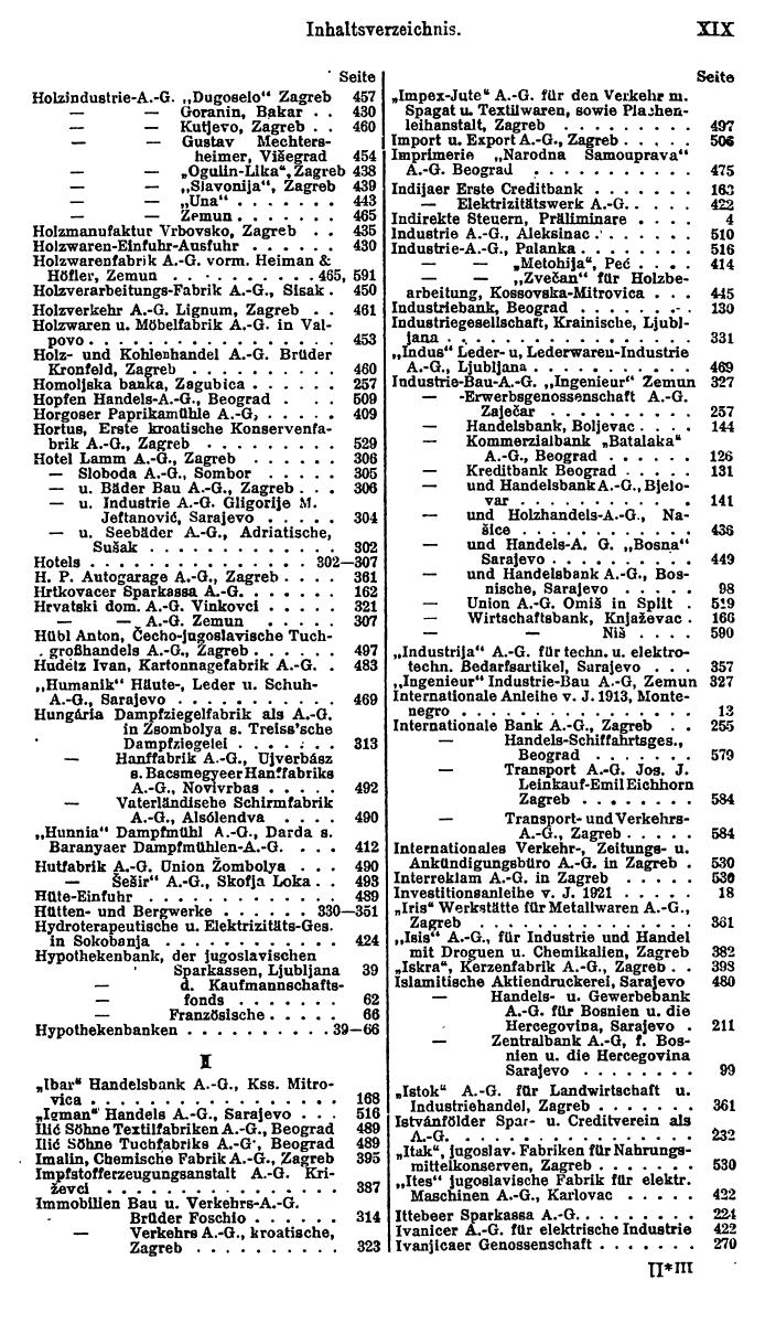 Compass. Finanzielles Jahrbuch 1923: Band III: Jugoslawien, Ungarn. - Seite 25