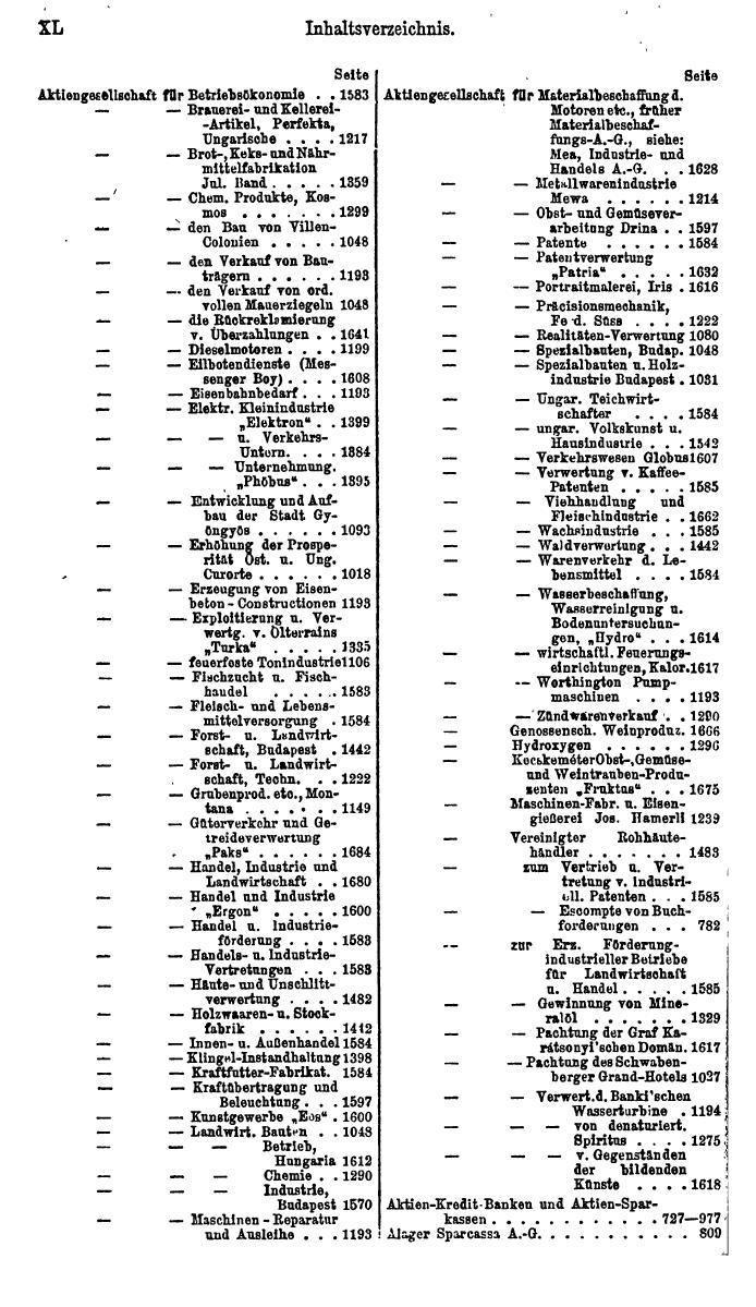 Compass. Finanzielles Jahrbuch 1923: Band III: Jugoslawien, Ungarn. - Seite 46