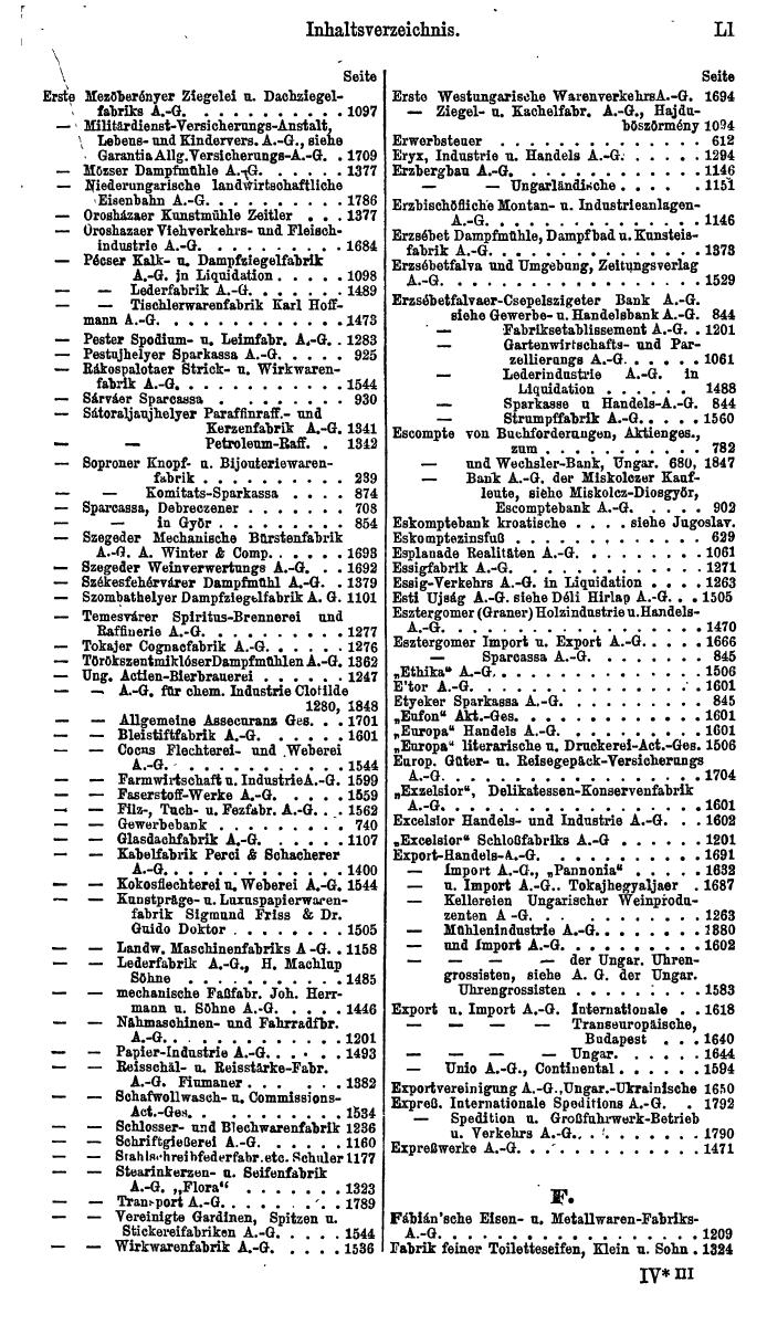 Compass. Finanzielles Jahrbuch 1923: Band III: Jugoslawien, Ungarn. - Seite 57