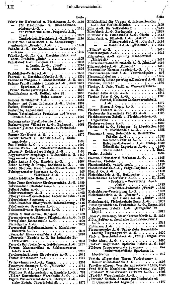 Compass. Finanzielles Jahrbuch 1923: Band III: Jugoslawien, Ungarn. - Seite 58