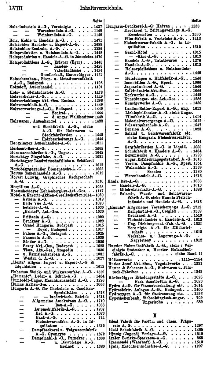 Compass. Finanzielles Jahrbuch 1923: Band III: Jugoslawien, Ungarn. - Page 64
