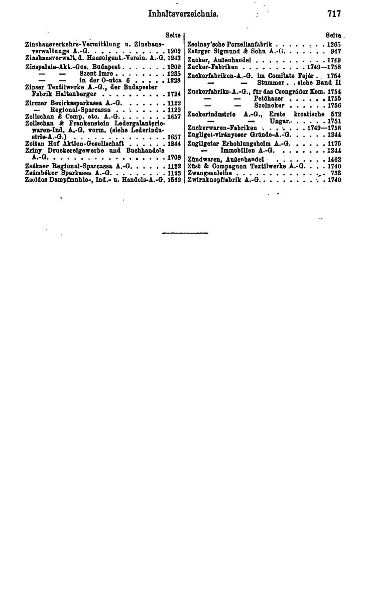 Compass. Finanzielles Jahrbuch 1924: Band III: Jugoslawien, Ungarn. - Seite 883