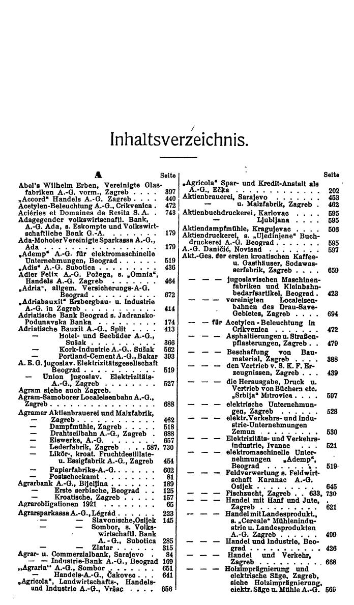 Compass. Finanzielles Jahrbuch 1926, Band III: Jugoslawien. - Seite 19