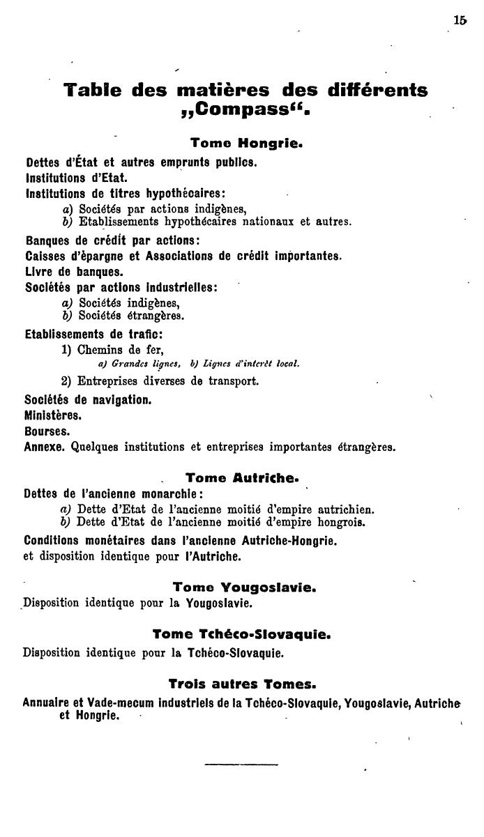Compass. Finanzielles Jahrbuch 1928: Jugoslawien. - Seite 19