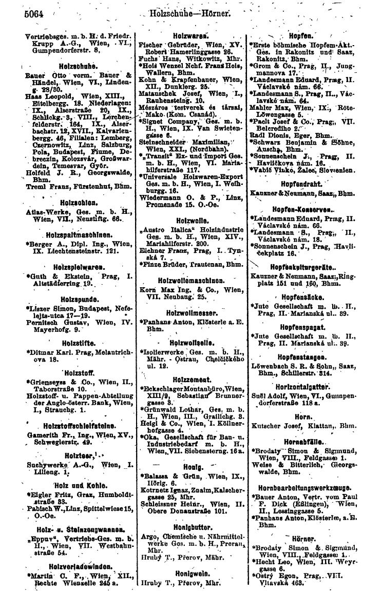 Compass 1922. Band VI: Österreich, Tschechoslowakei, Ungarn, Jugoslawien. - Page 1622