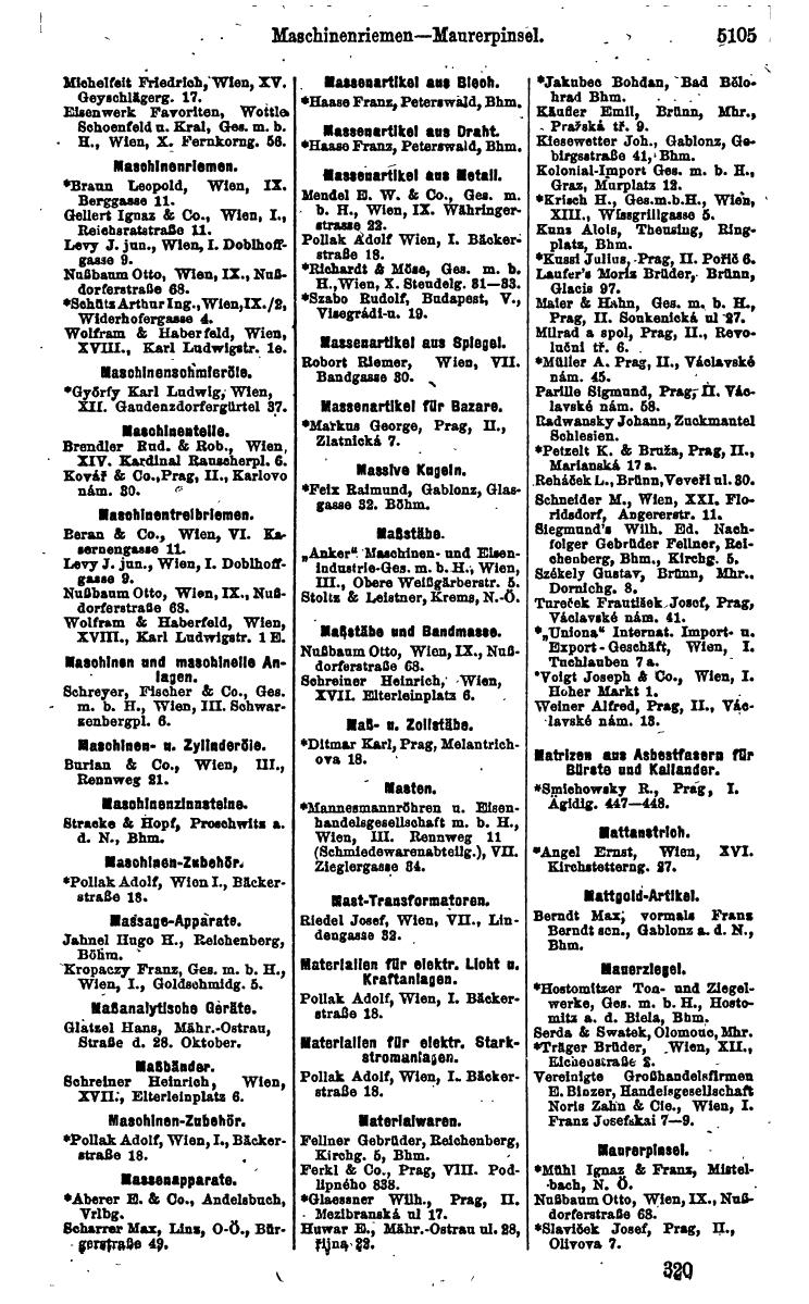 Compass 1922. Band VI: Österreich, Tschechoslowakei, Ungarn, Jugoslawien. - Page 1663